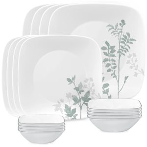 Corelle Amalie 16-piece Dinnerware Set. Service for 4